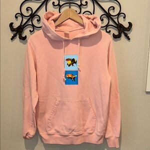 GOLF WANG BY TYLER THE CREATOR FLOWER BOY PINK HOODIE *FLAWED